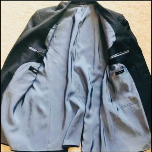 Exclusive Mens Sports Jacket from ‘Hugo Boss’ in Dark Bluish color / size 42 R - Picture 2 of 6